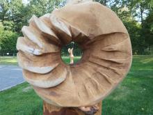 Nie tylko leśnicy kochają drewno - wystawa rzeźb
